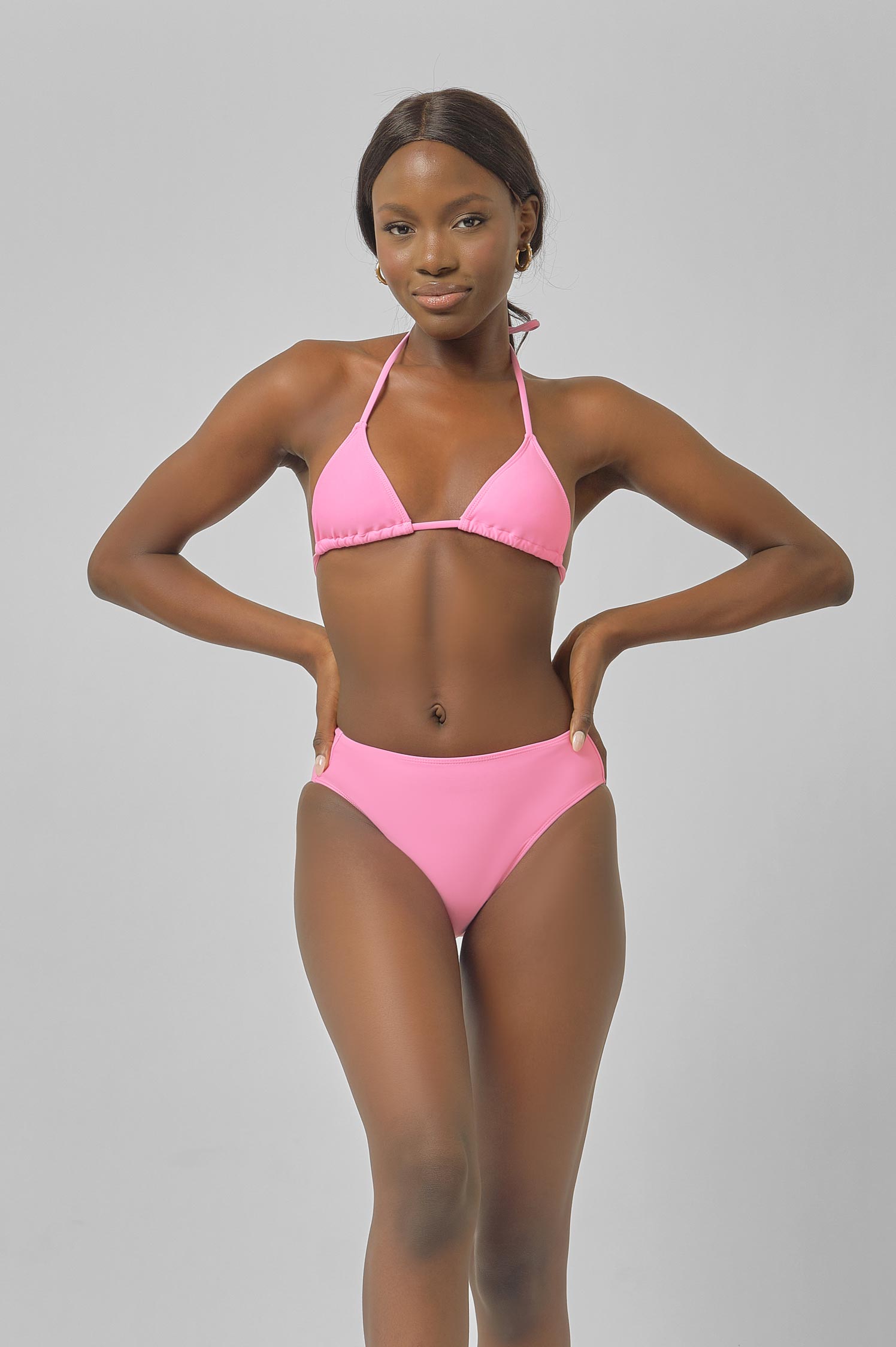 Triangle Top in Basic Bikini | Pink Blackbough Swim Budapest 