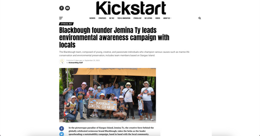 KICKSTART: Blackbough founder Jemina Ty leads environmental awareness campaign with locals