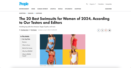 PEOPLE: The 20 Best Swimsuits for Women of 2024, According to Our Testers and Editors