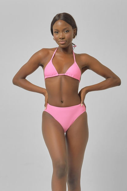 High Waist Bottoms / Budapest Pink