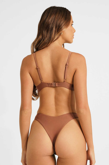 Underwire Top / Cocoa