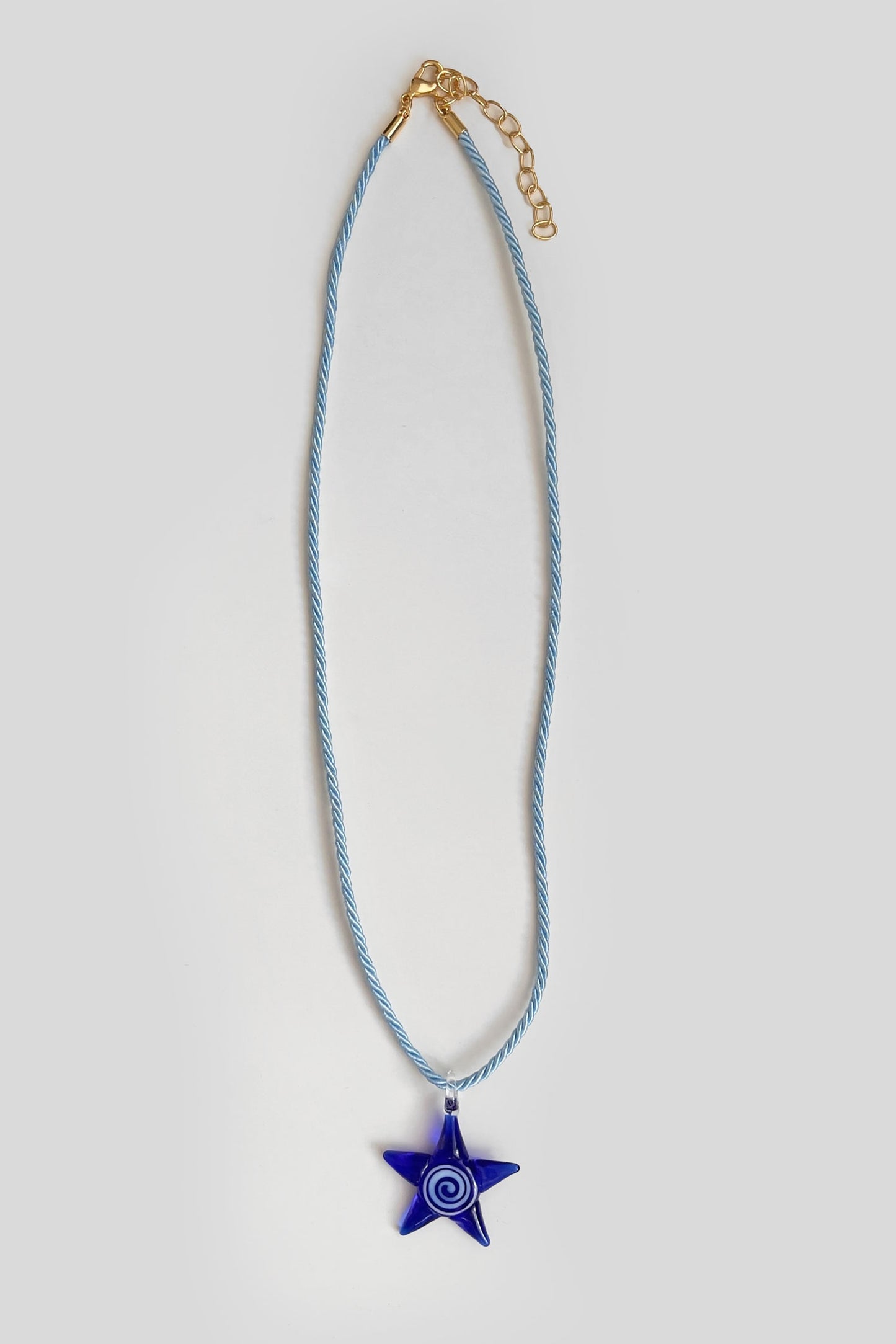 Cord Glass Necklace / Mykonos