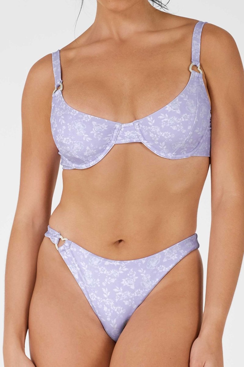 Camila Underwire Top / Salt Air