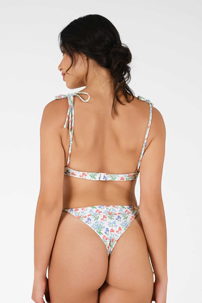 Dana Side-Ties Cheeky Bottoms / Forget Me Not FINAL SALE