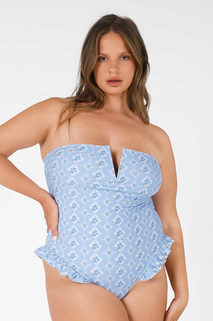 Lily Ruffled One Piece / Hamptons