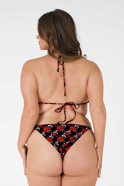 Dana Side-Ties Cheeky Bottoms / French Kiss FINAL SALE