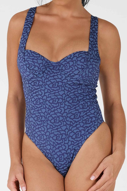 Sabrine One Piece / Midnight Jacquard