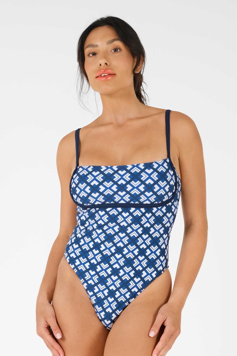 Heidi Square Neck One Piece / Milos