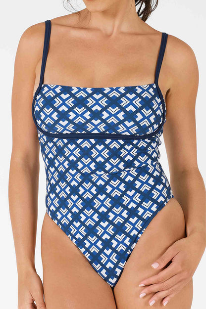 Heidi Square Neck One Piece / Milos