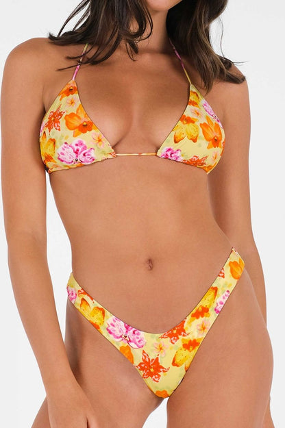 Martini High Rise Cheeky Bottoms / Super Bloom