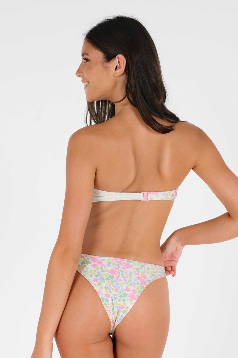 Alana Tie Front Cheeky Bottoms / Pastel Party FINAL SALE