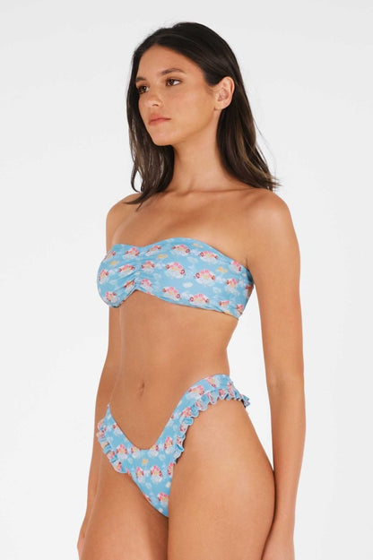 Candice Ruffled Cheeky Bottoms / Rodeo Bud FINAL SALE