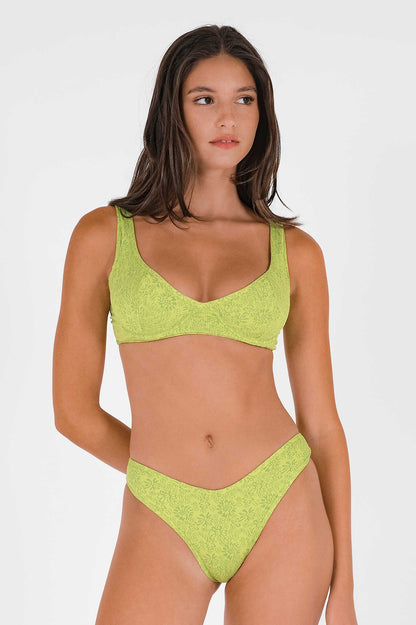 Giselle Underwire Top / Jungle Jacquard FINAL SALE