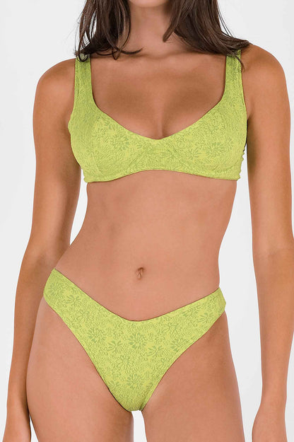 Giselle Underwire Top / Jungle Jacquard FINAL SALE