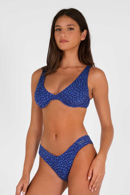 Vanessa Underwire Top / Midnight Jacquard FINAL SALE