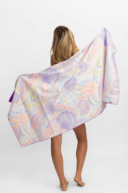 Packable Beach Towel / Perla FINAL SALE