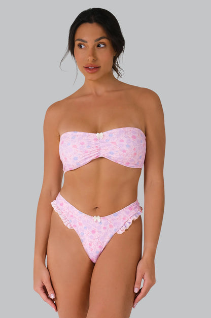 Palmo Bandeau Top / Mille Fleur