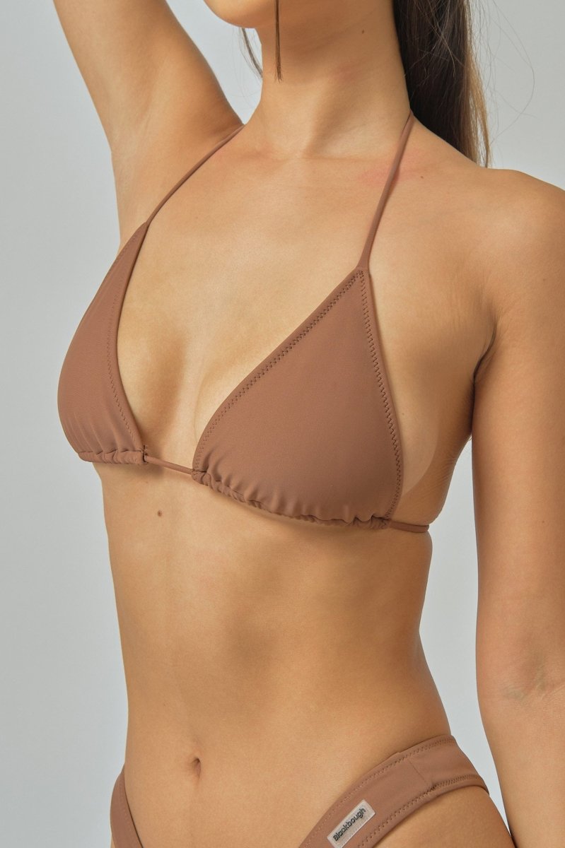 Martini Triangle Top / Cocoa - Bikinis & Beachwear | Blackbough Swim