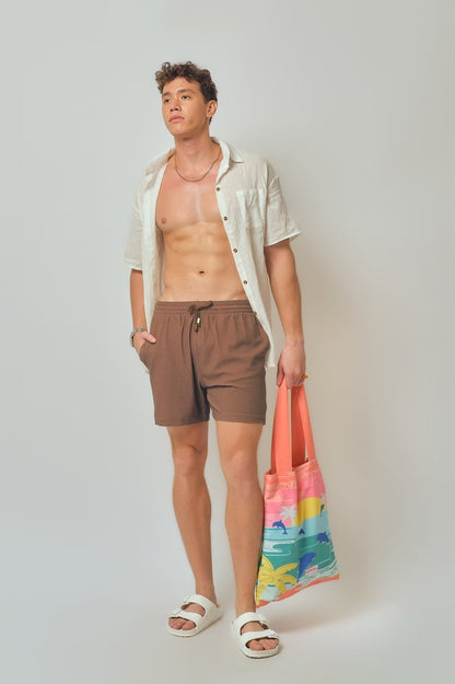 Men's Swim Shorts / Cocoa