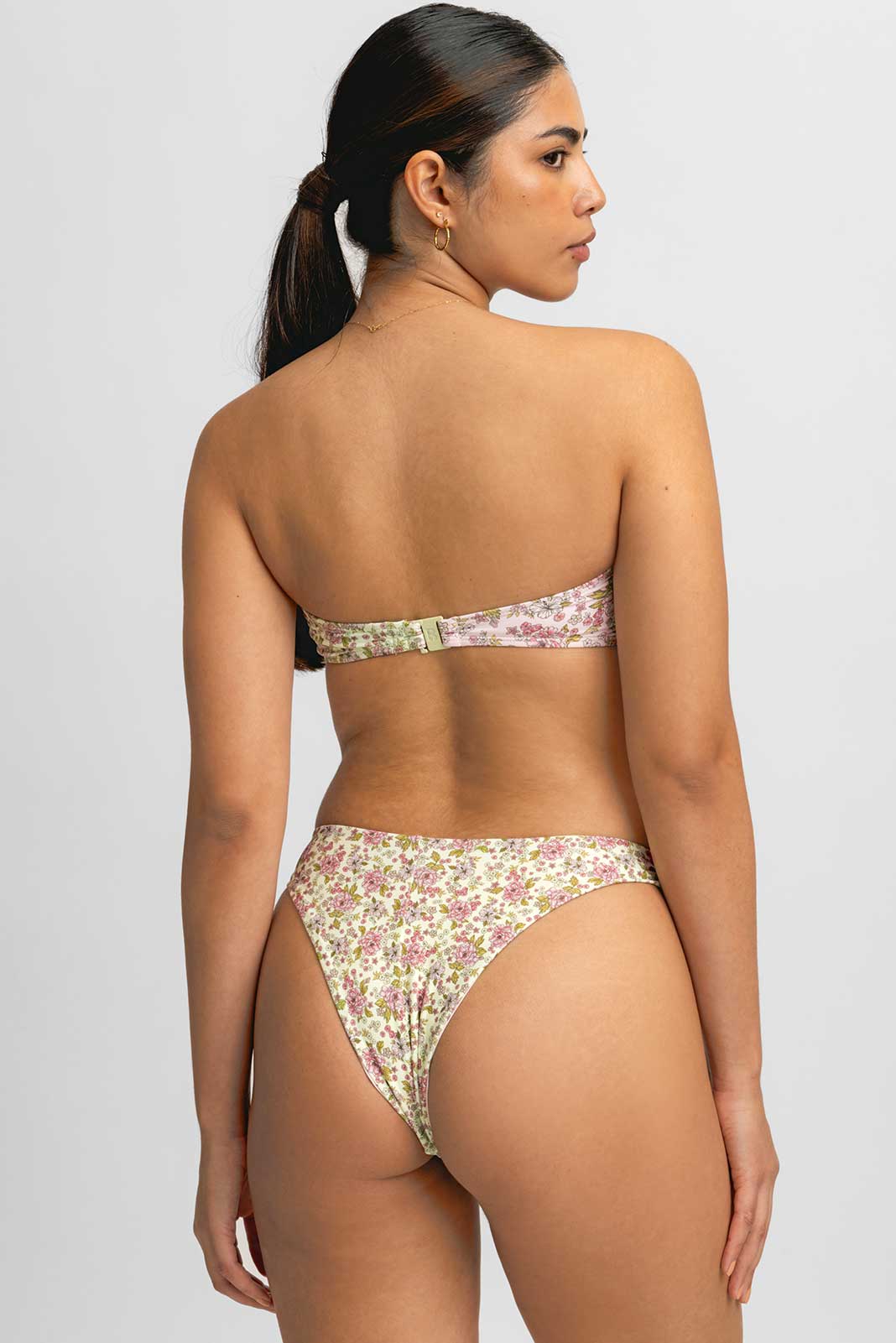Alana Tie Front Cheeky Bottoms / Flora and Fauna