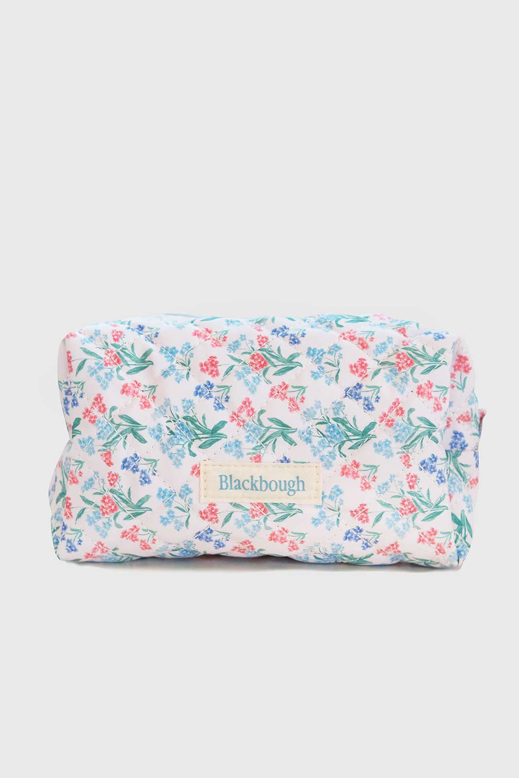 Quilted Pouch / Forget Me Not