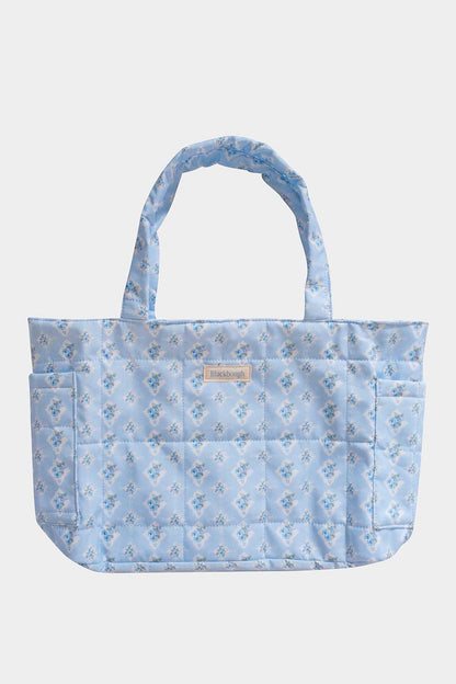 Quilted Tote Bag / Hamptons