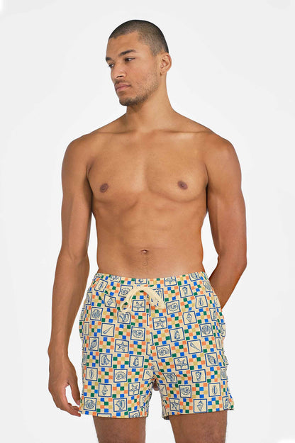 Men's Swim Shorts / Conch Crush