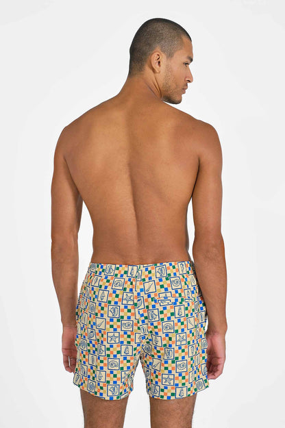 Men's Swim Shorts / Conch Crush