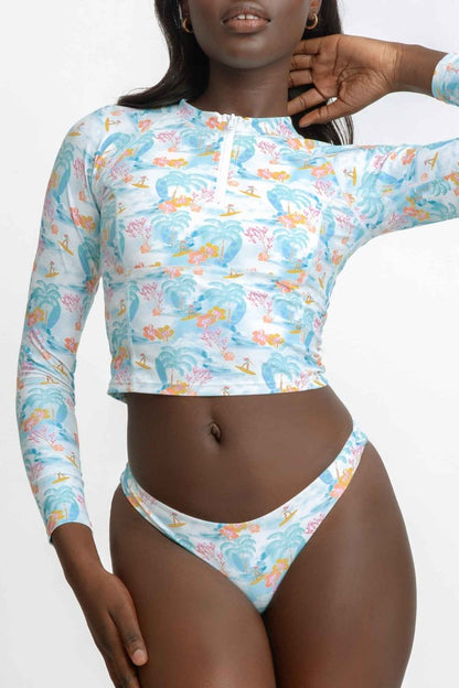 Moriah Half-Zip Rashguard / Le Surf FINAL SALE