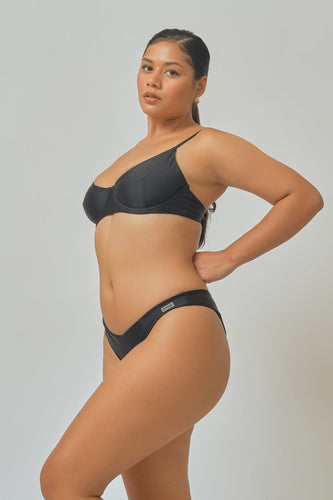 Maui Bottoms / NY Noir - Bikinis & Beachwear | Blackbough Swim