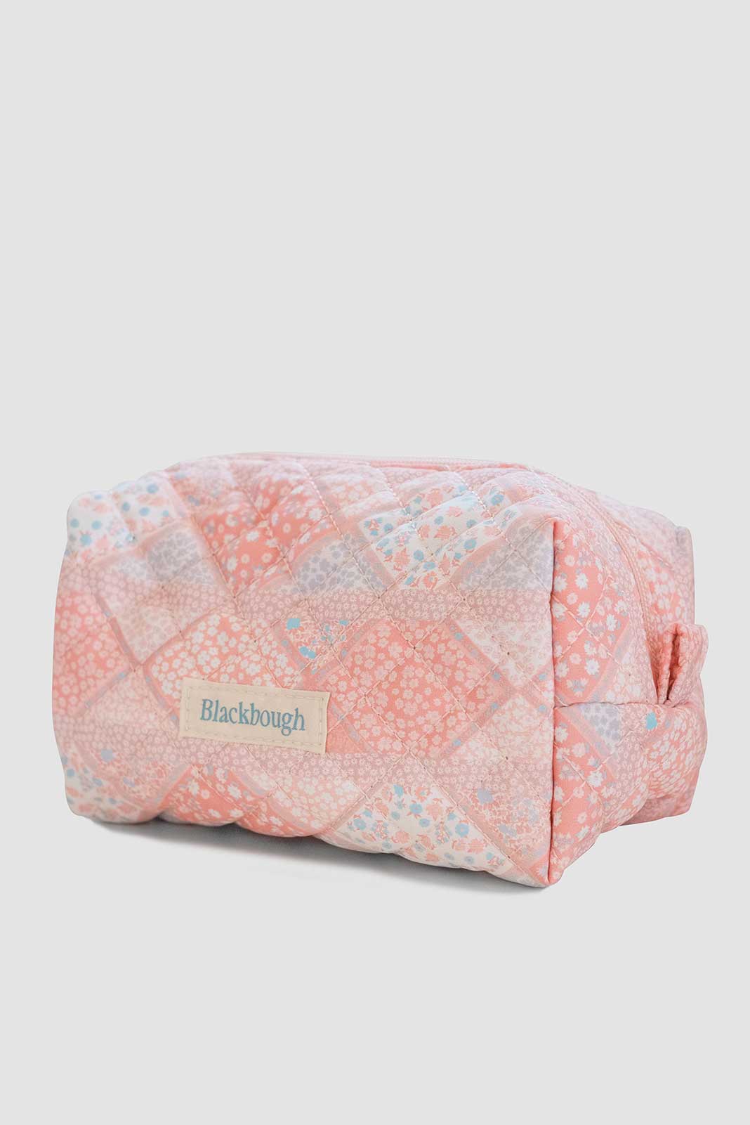Quilted Pouch / Peach Tea