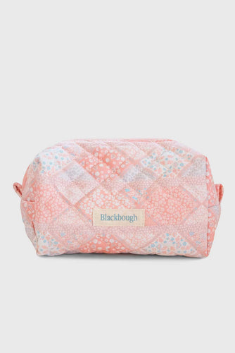 Quilted Pouch / Peach Tea