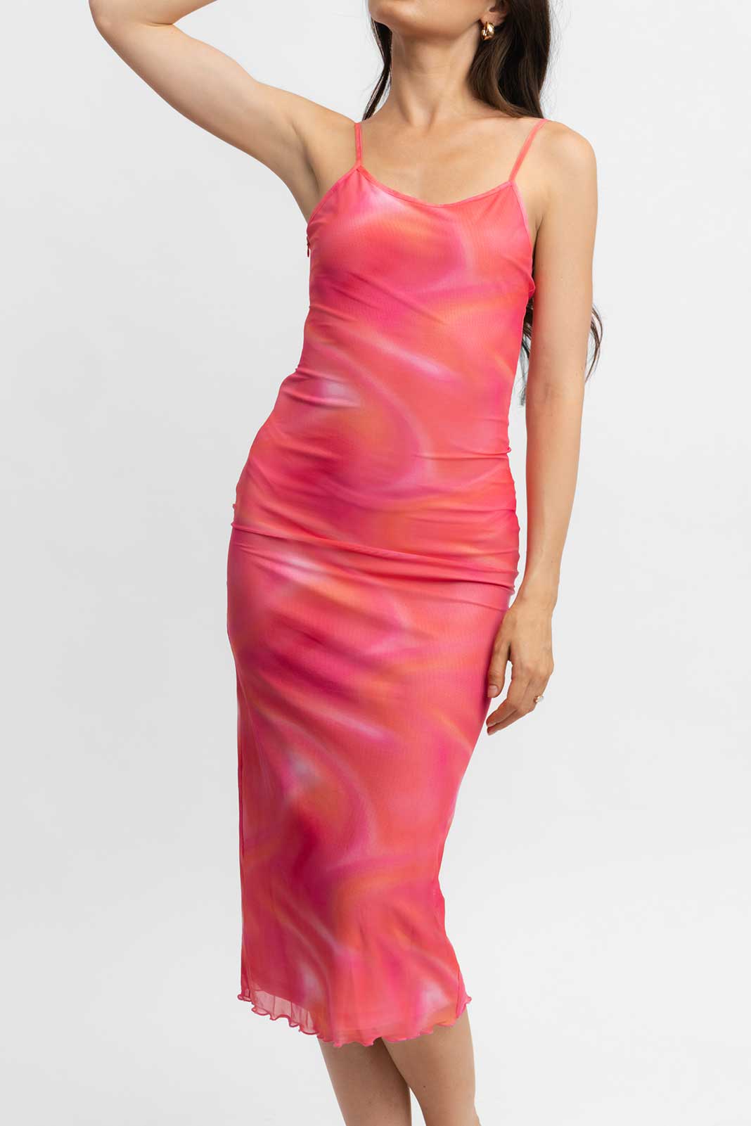 Becca Maxi Dress / Pink Prism
