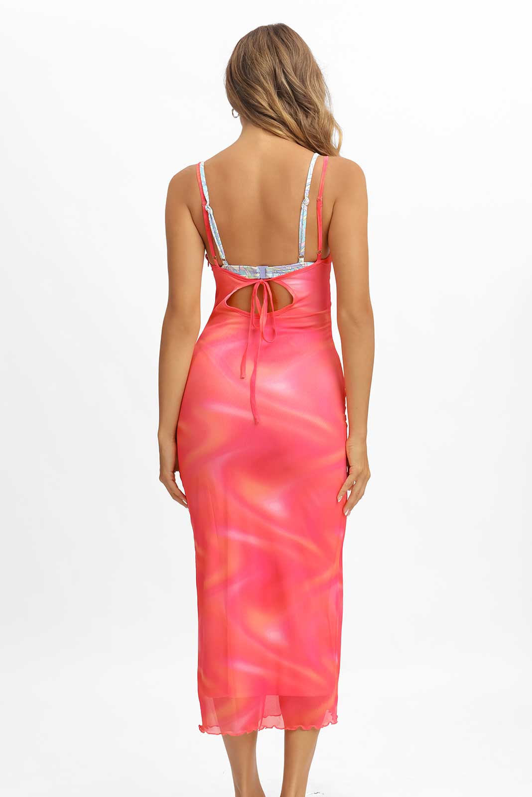 Becca Maxi Dress / Pink Prism