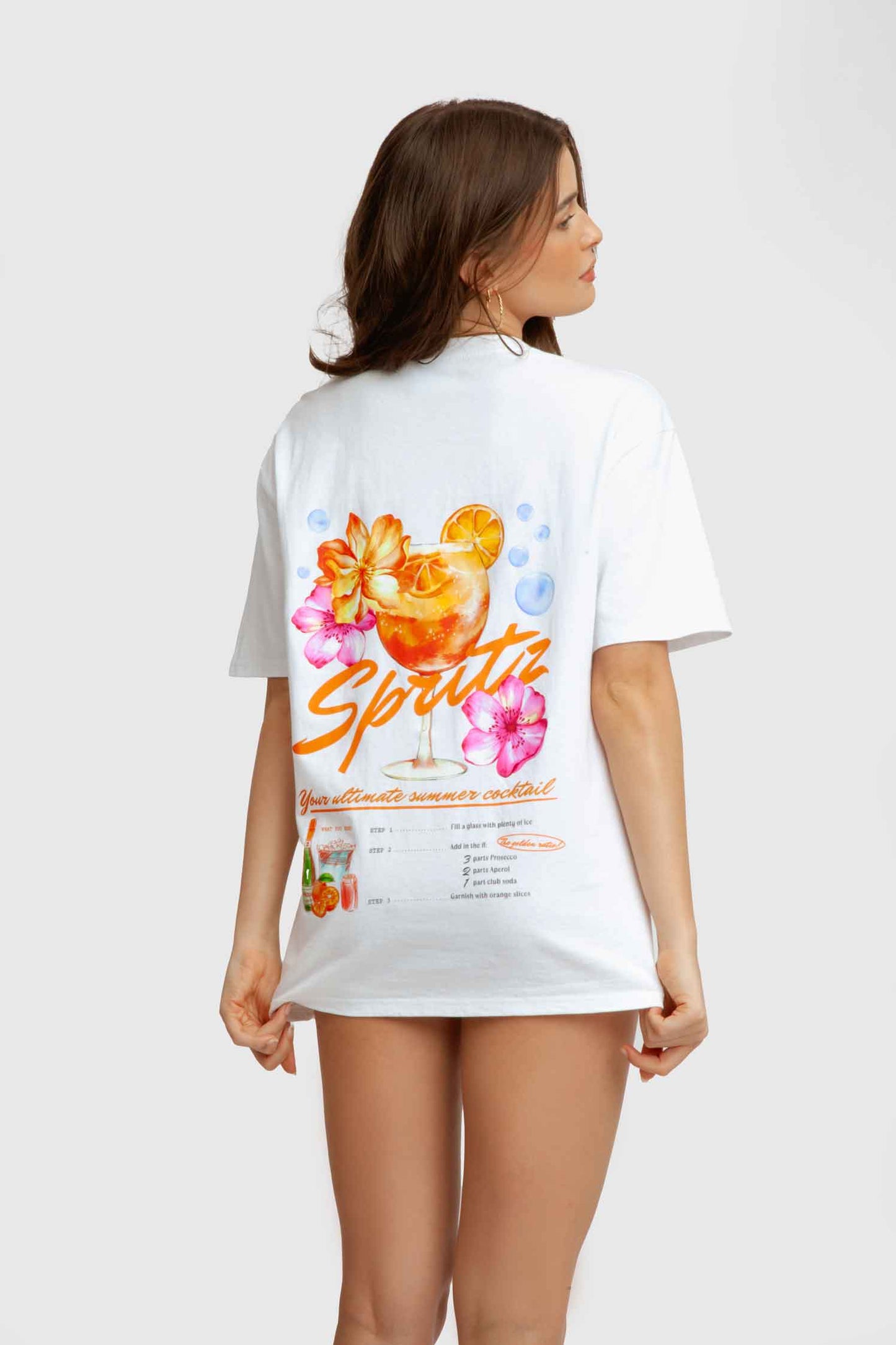 Oversized Graphic Tee / Spritz FINAL SALE