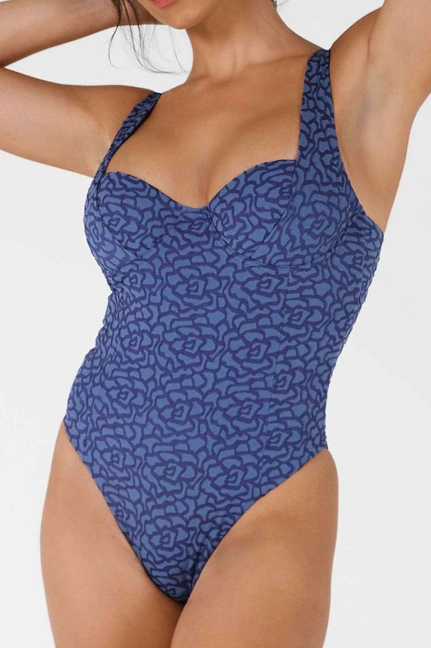 Sabrine One Piece / Midnight Jacquard