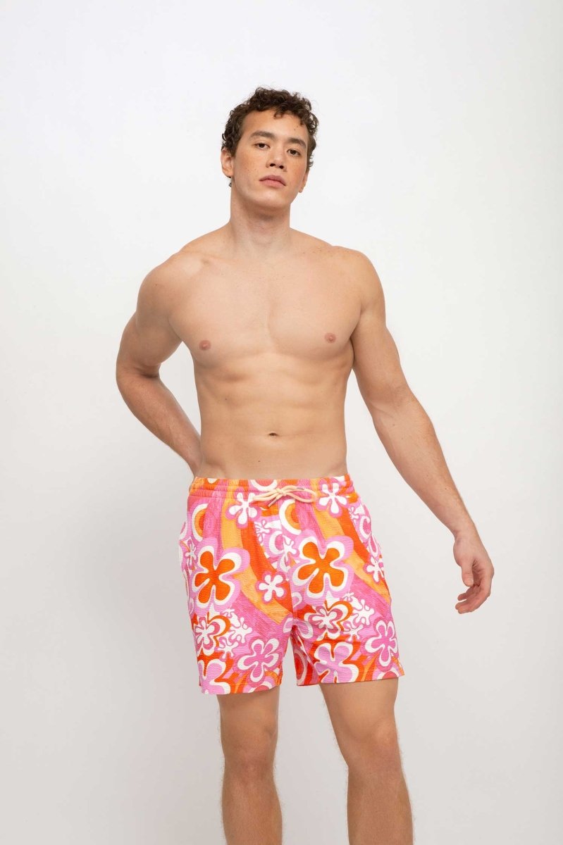 Men's Swim Shorts / Groovy, Baby FINAL SALE