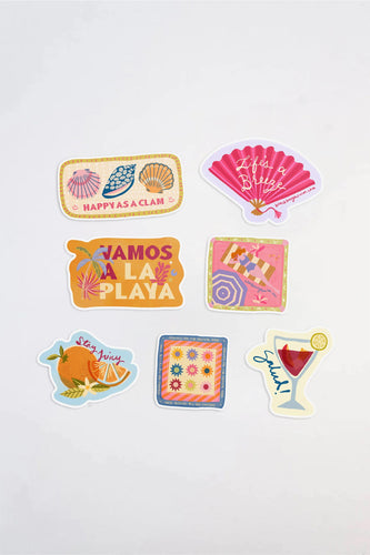 Sticker Pack / La Playa