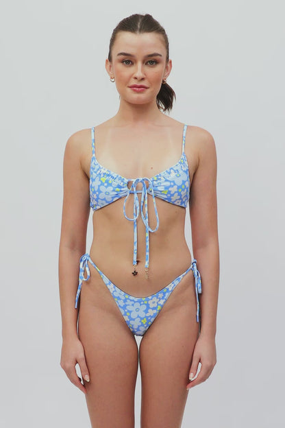 Daniella Side Tie Adjustable Bottoms / Beach House FINAL SALE