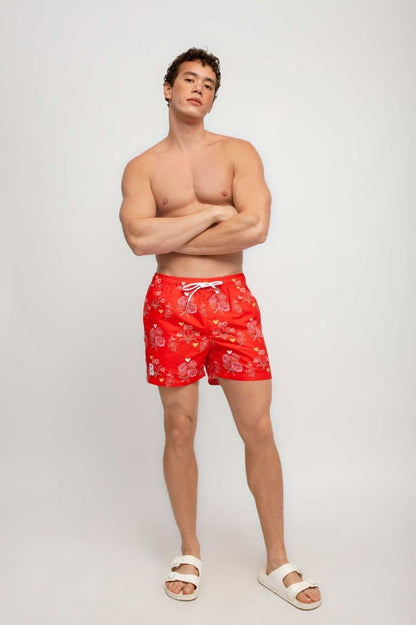 Men's Board Shorts / Rosebud FINAL SALE