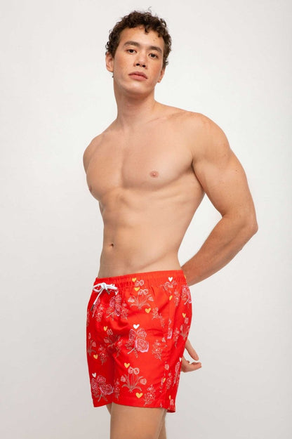 Men's Board Shorts / Rosebud FINAL SALE