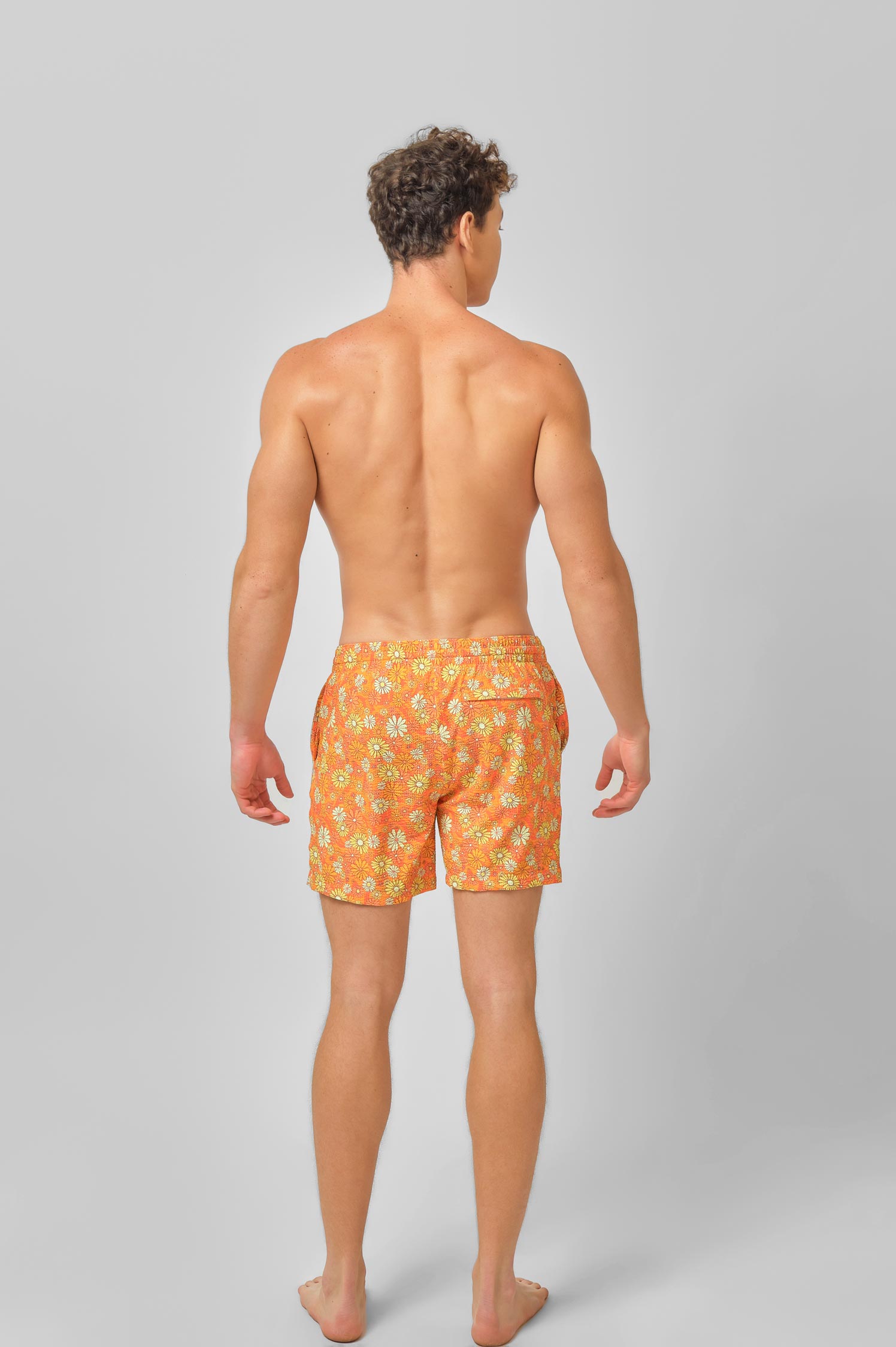 Men's Swim Shorts / Orange Crush FINAL SALE