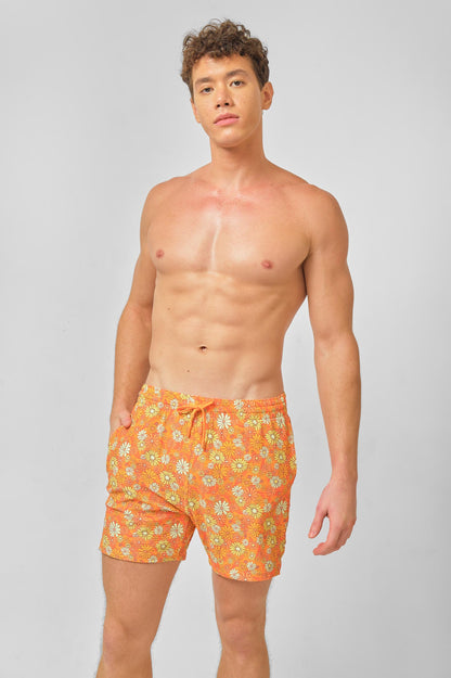 Men's Swim Shorts / Orange Crush FINAL SALE