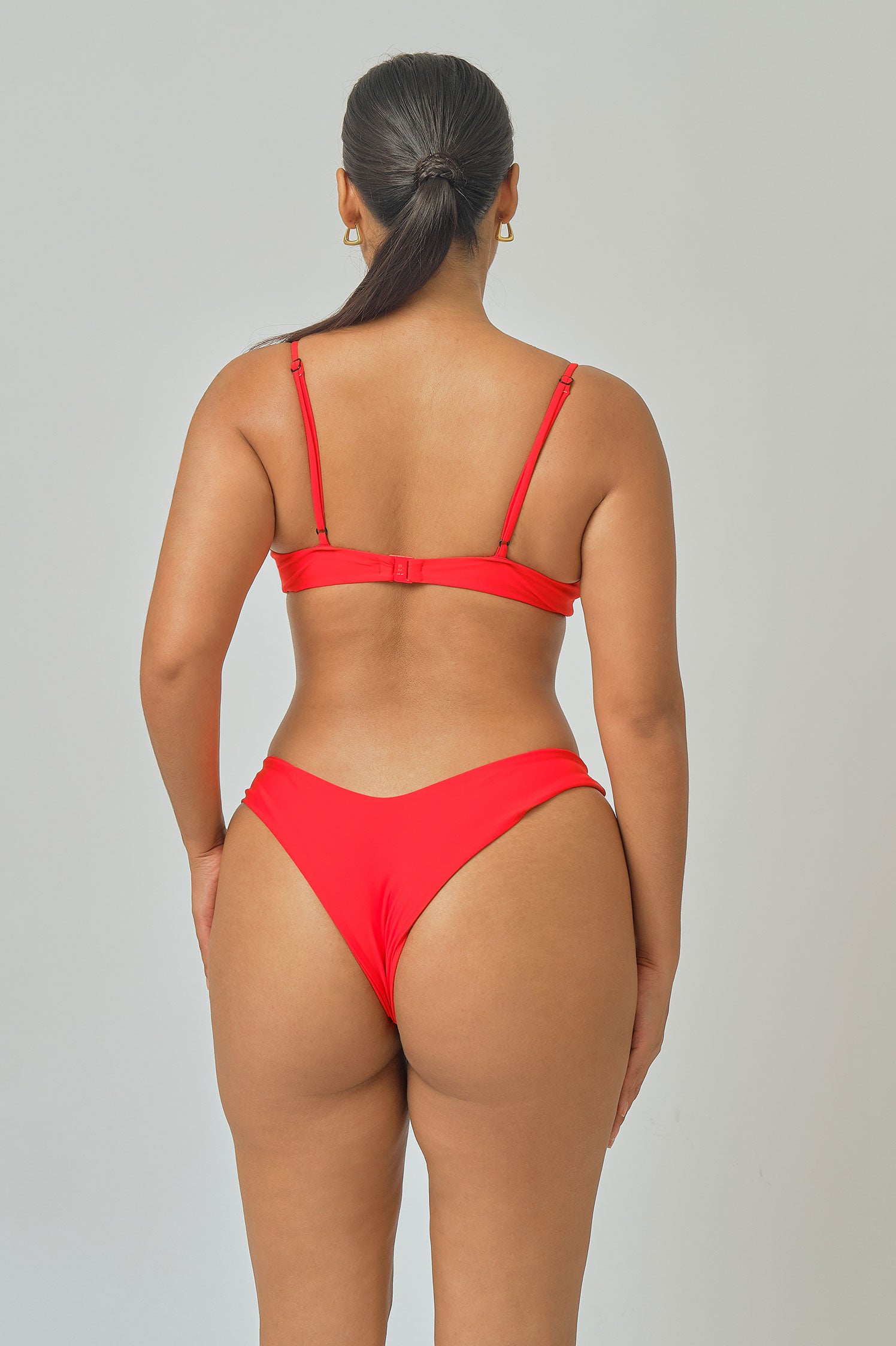 Willow Top / Red - Bikinis & Beachwear | Blackbough Swim
