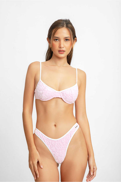 Fiona Underwire Top / Ballerina Jacquard