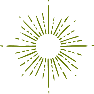 Sunsoaked floating vector