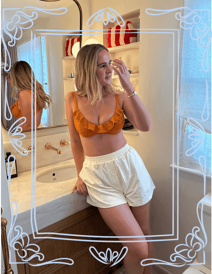 Dylan Shorts in Vanilla Rum Jacquard