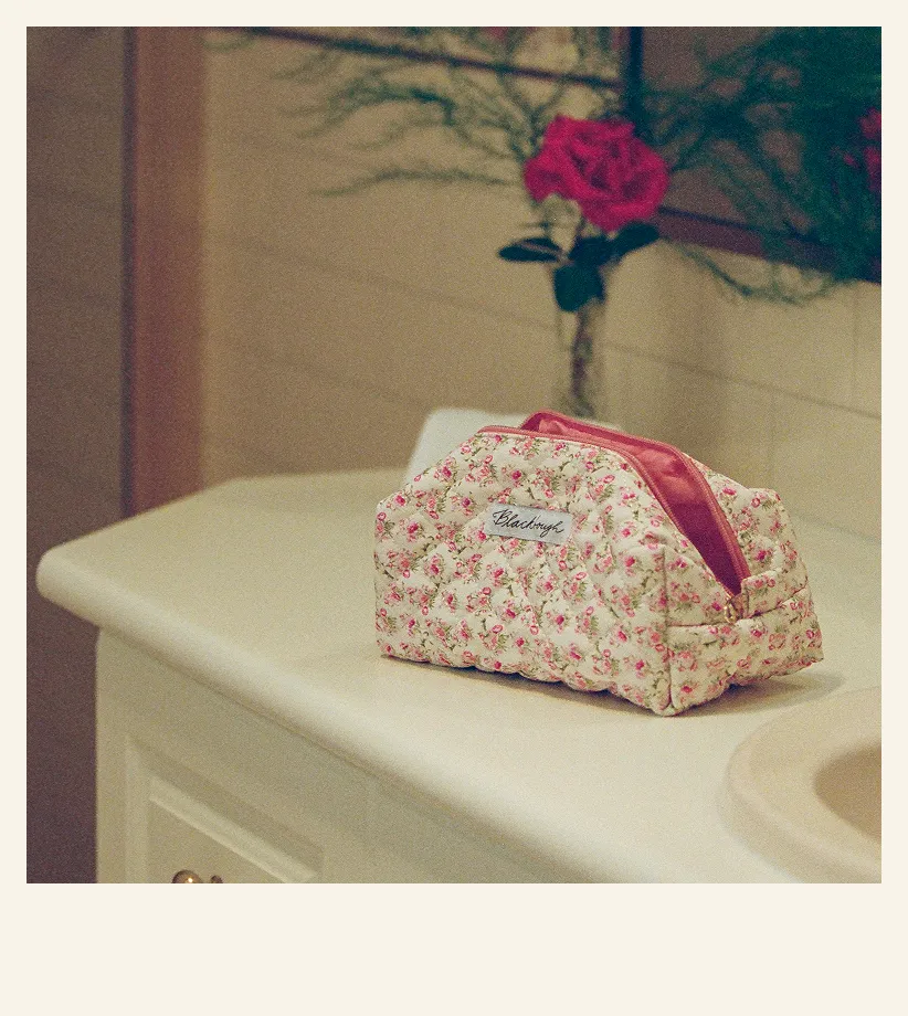 Quilted Pouch in Sunday Morning